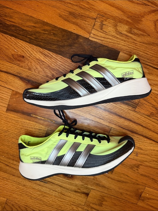 adidas Originals Shoes - adidas Originals Neon Yellow & Black Tokyo Women’s Sneakers